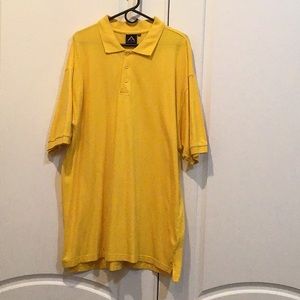 Yellow Polo short sleeve shirt sz 4x